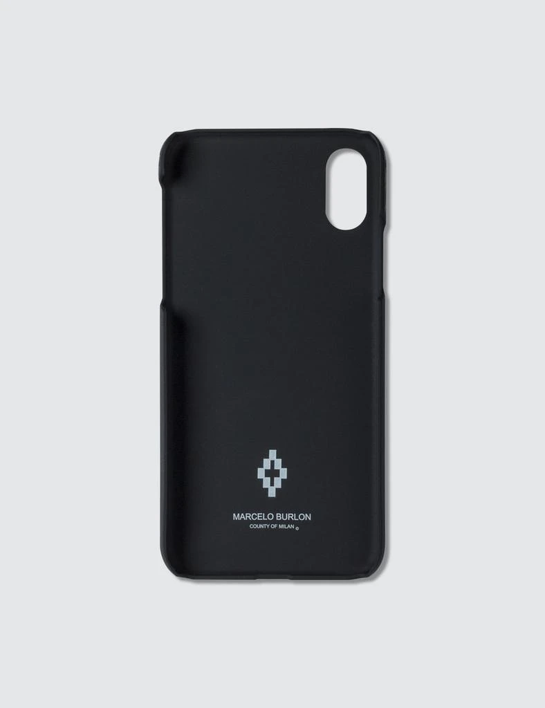 商品Marcelo Burlon|Yellow Wings Iphone X Case,价格¥183,第2张图片详细描述
