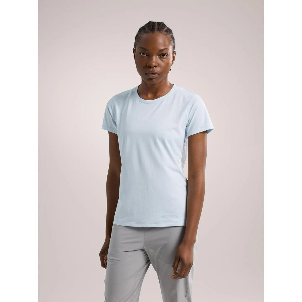 商品Arc'teryx|Arc'teryx Taema Arc'Bird Crew Neck Shirt SS Women's | Light Comfortable All-Mountain Performance Top,价格¥420,第3张图片详细描述