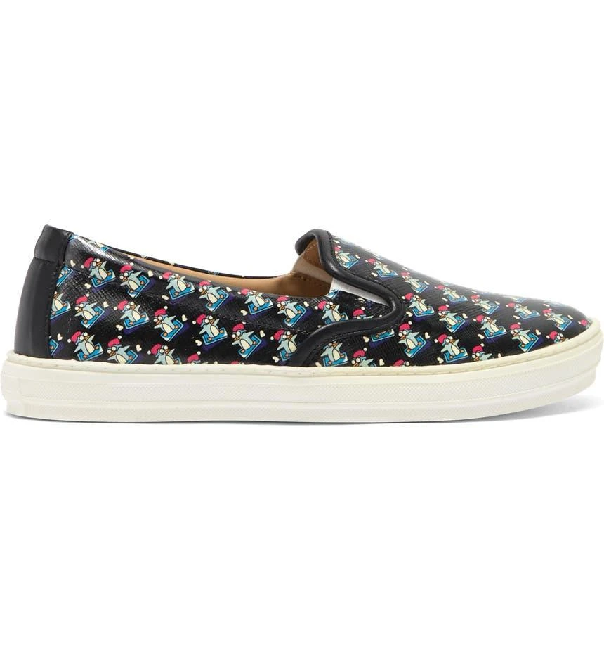 商品Salvatore Ferragamo|Kids' Pacau Mini Penguin Slip-On Sneaker,价格¥1148,第3张图片详细描述