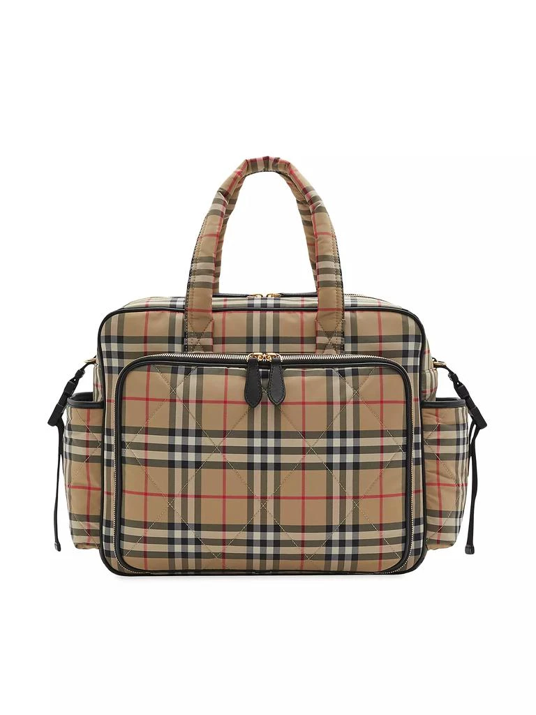 商品Burberry|Archive Check Diaper Bag,价格¥10422,第1张图片