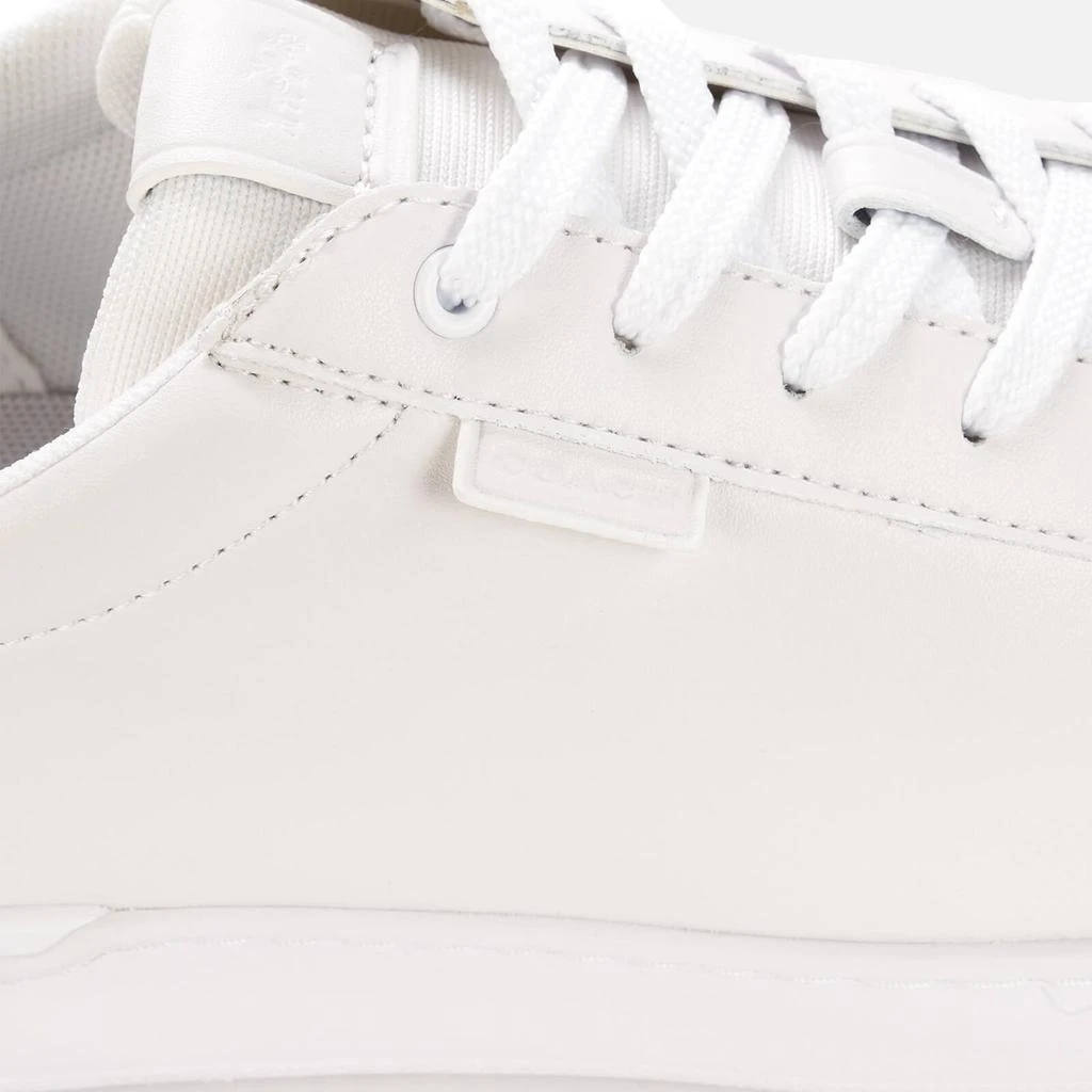 商品Coach|Coach Men's Lowline Leather Low Top Trainers - Optic White,价格¥629,第4张图片详细描述