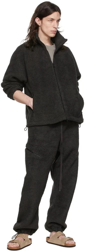 商品Essentials|Black Polyester Lounge Pants,价格¥362,第4张图片详细描述