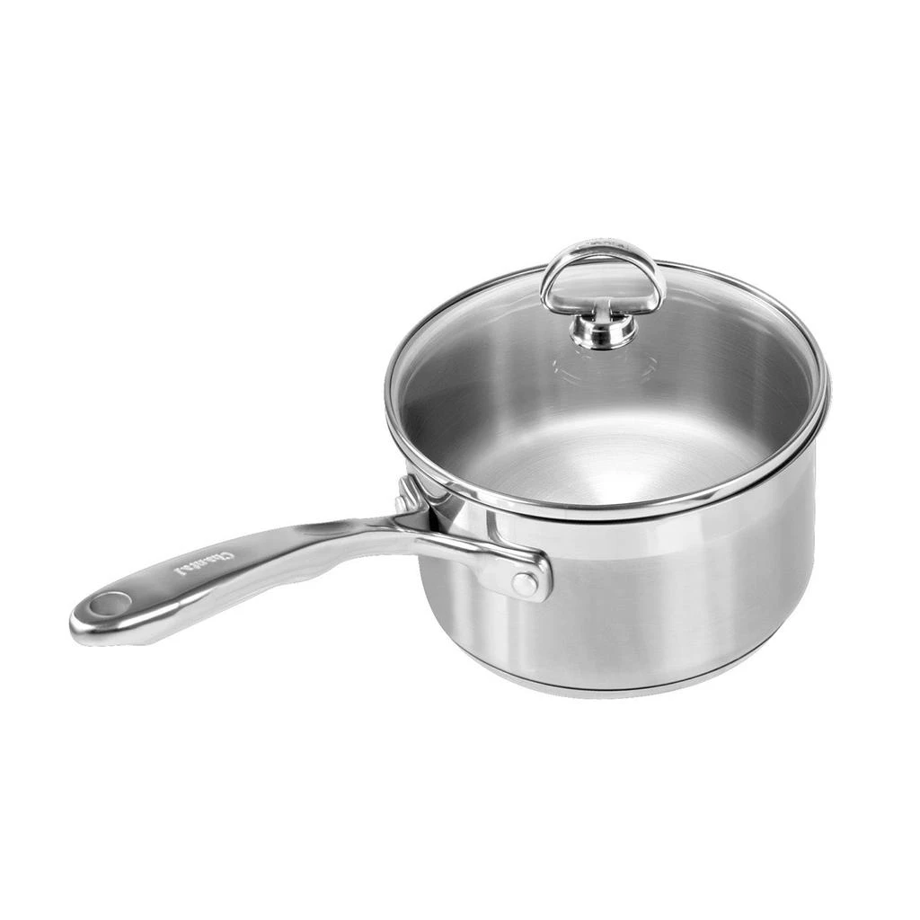 商品Chantal|Induction 21 Steel 2 qt. Saucepan w/ Glass Lid,价格¥869,第1张图片