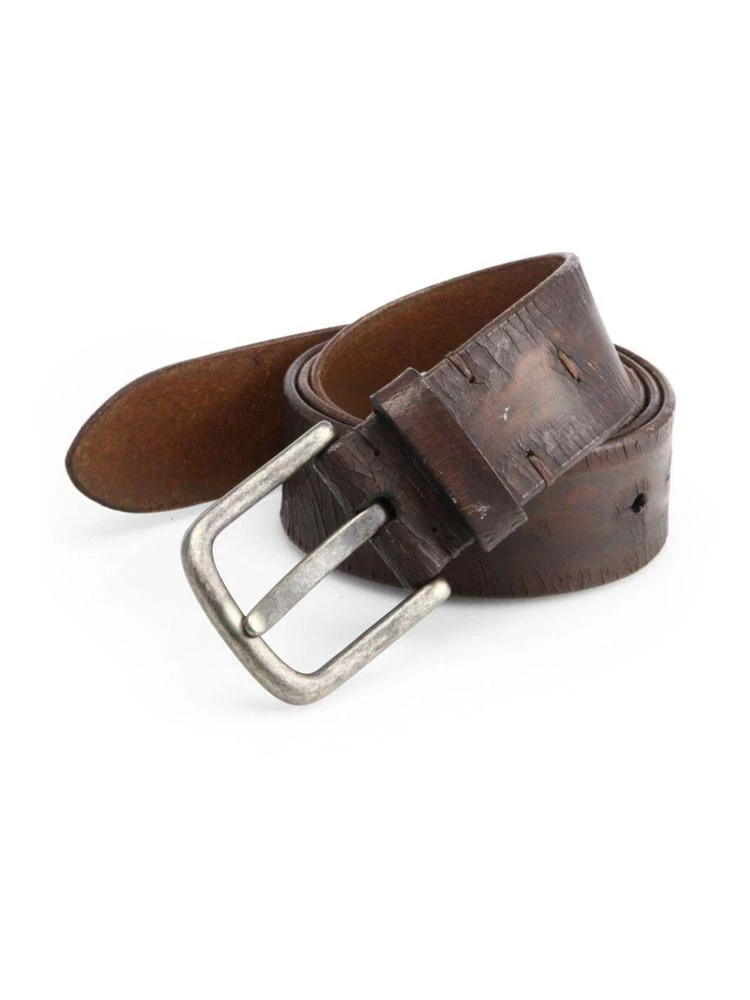 商品Saks Fifth Avenue|COLLECTION Distressed Leather Belt,价格¥362,第1张图片