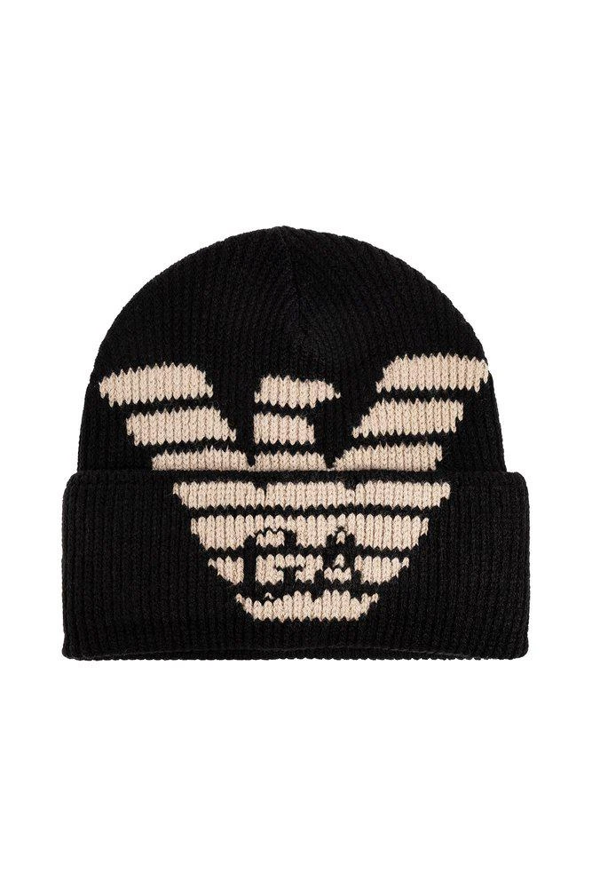 商品Emporio Armani|Emporio Armani Beanie With Logo,价格¥547,第1张图片