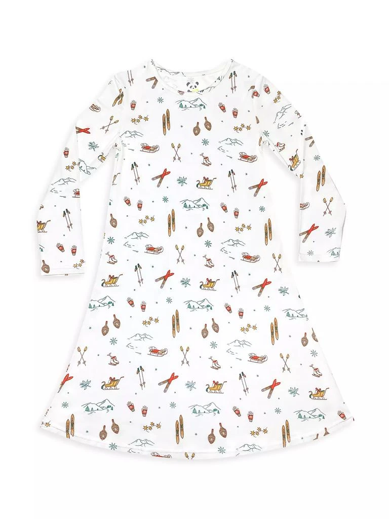 商品Bellabu Bear|Little Girl's &amp; Girl's Vintage Holiday Long-Sleeve Nightgown,价格¥255,第1张图片
