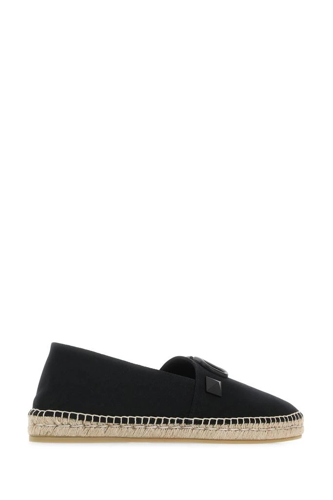 商品Valentino|Black canvas VLogo espadrilles,价格¥4396,第2张图片详细描述