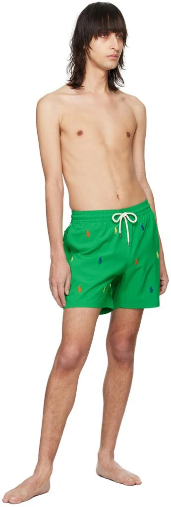 商品Ralph Lauren|Green Traveler Swim Shorts,价格¥673,第4张图片详细描述