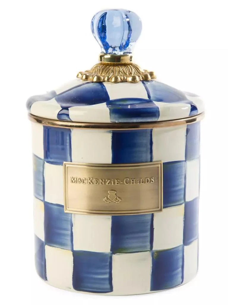 商品MacKenzie-Childs|Royal Check Canister,价格¥743,第1张图片