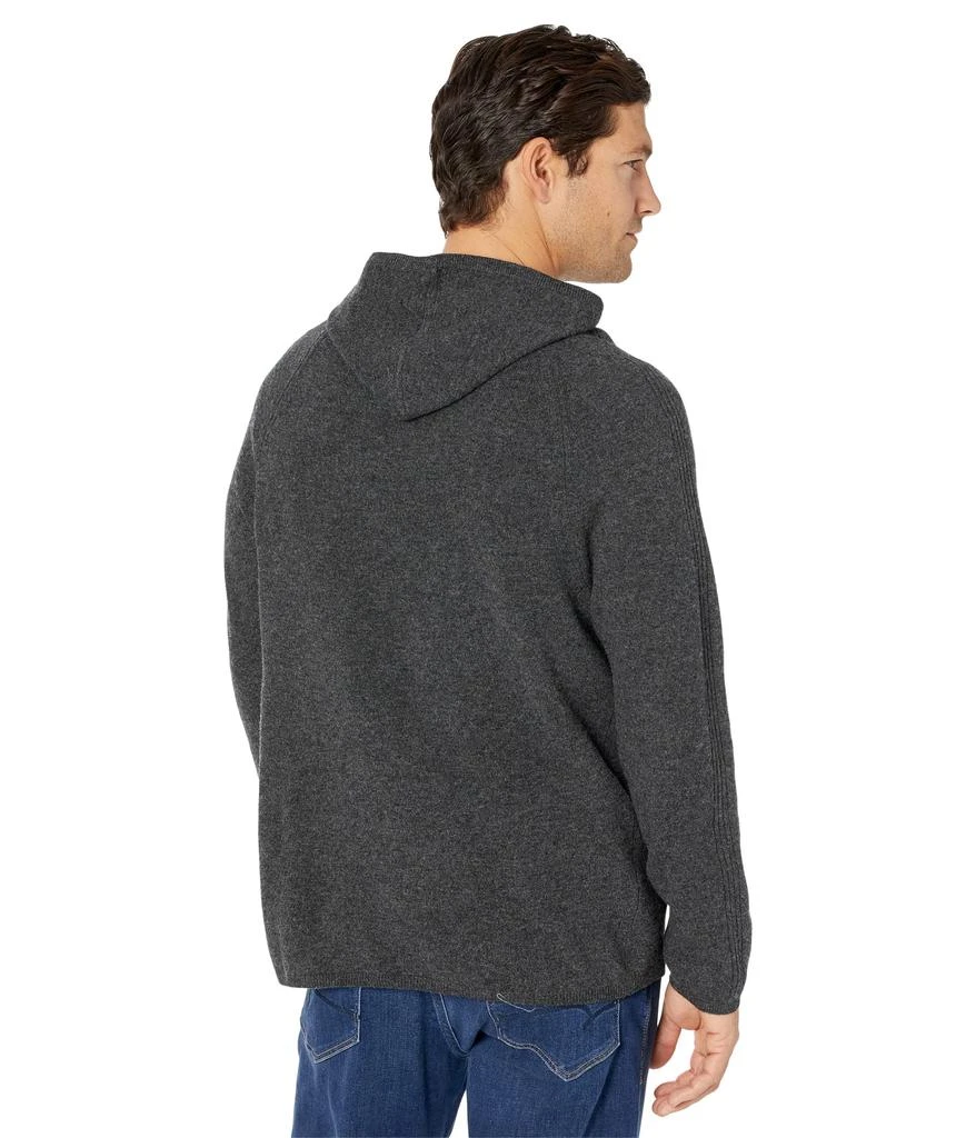 商品Calvin Klein|Long Sleeve Relaxed Solid Merino Hoodie 12GG Sweater,价格¥485,第2张图片详细描述