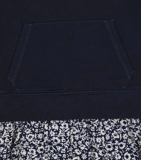 商品Ralph Lauren|连帽棉质混纺连衣裙,价格¥851,第3张图片详细描述