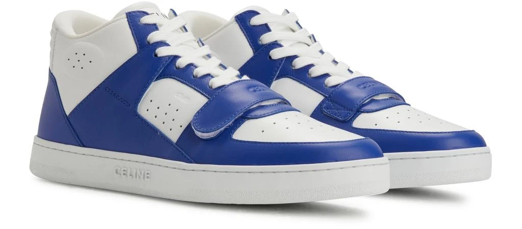 商品Celine|Ct-02 mid sneaker with scratch in calfskin,价格¥3531,第2张图片详细描述