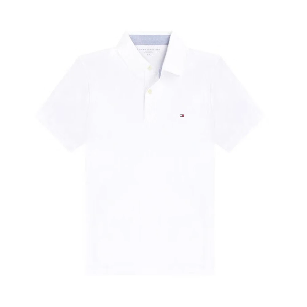 商品[国内直发] Tommy Hilfiger|TOMMY HILFIGER 白色女士POLO衫 78J8750-101,价格¥331,第1张图片