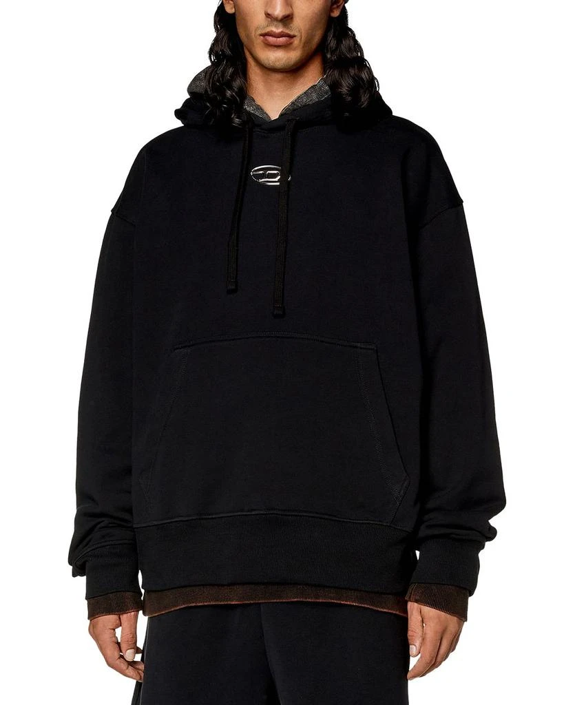 商品Diesel|Macs Long Sleeve Graphic Hoodie,价格¥1677,第1张图片