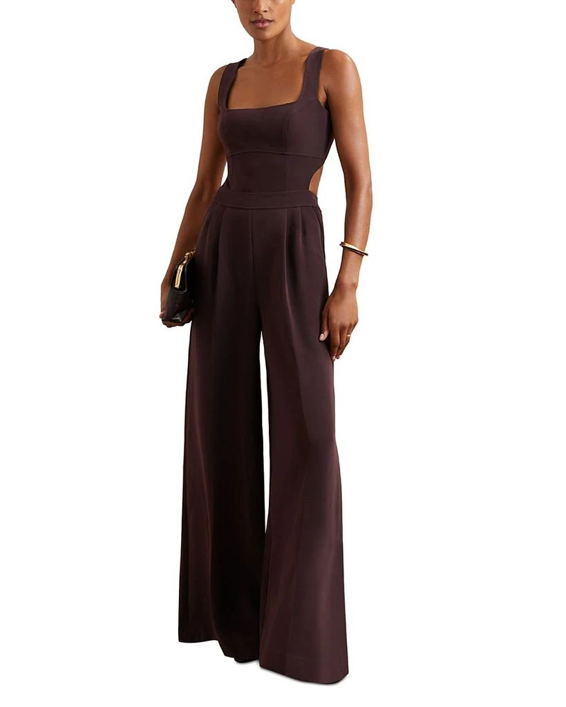 商品REISS|Petite Dion Wide Leg Jumpsuit,价格¥3086,第1张图片
