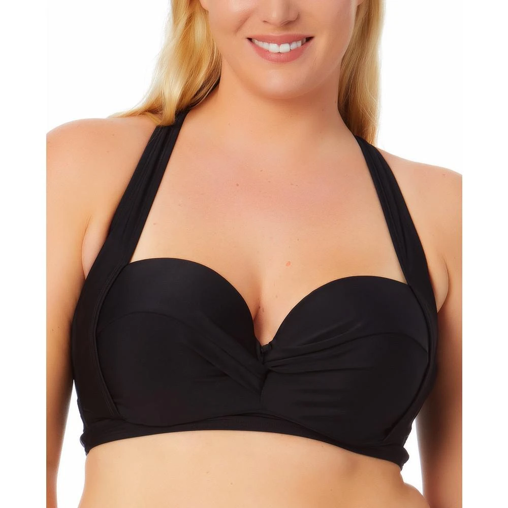 商品California Waves|Size Molded Cup Bikini Top, Created for Macy's,价格¥90,第1张图片