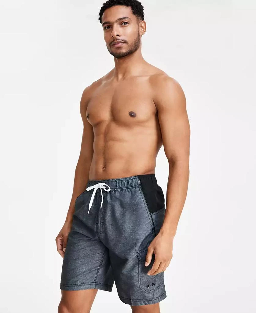 商品Speedo|Men's Marina Sport VaporPLUS 9" Swim Trunks,价格¥148,第5张图片详细描述
