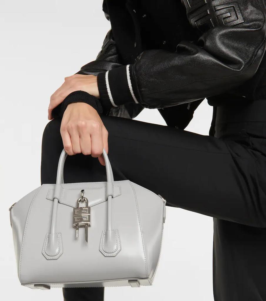商品Givenchy|Antigona Lock M号皮革托特包,价格¥17366,第4张图片详细描述