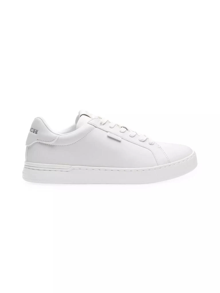 商品Coach|Leather Low-Top Sneakers,价格¥664,第1张图片