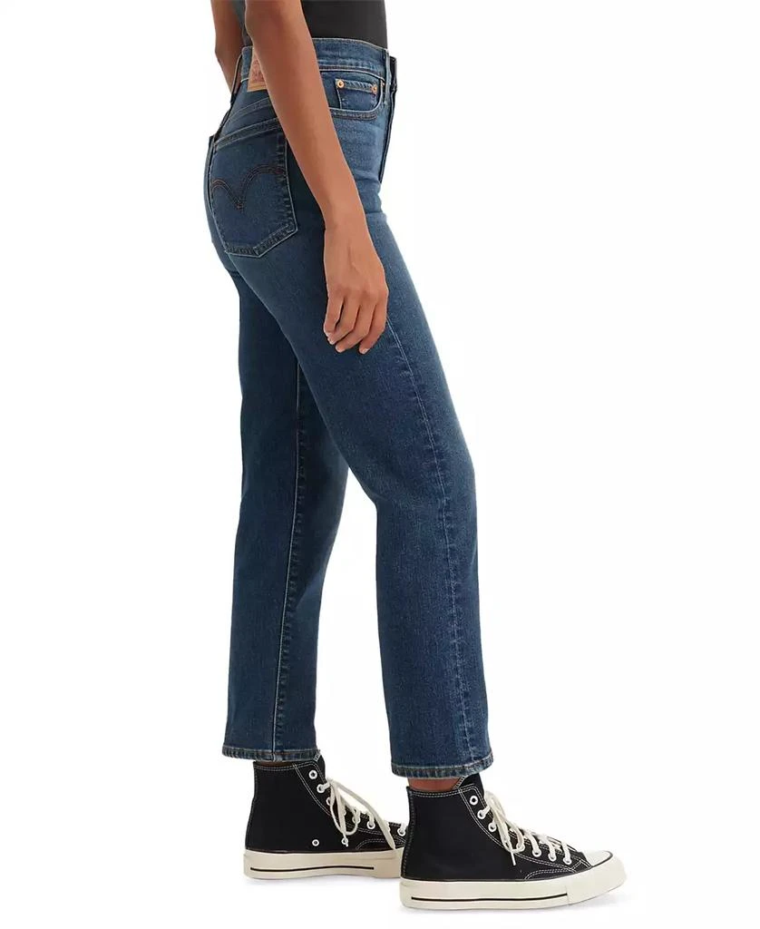 商品Levi's|Women's Wedgie Straight-Leg High Rise Cropped Jeans,价格¥353,第3张图片详细描述