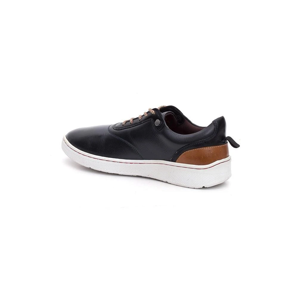Men's Plain Toe Leather Sneaker Shoes 商品