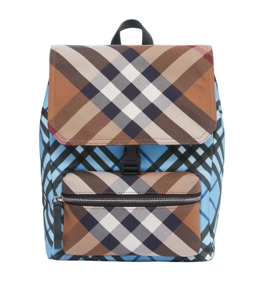 商品Burberry|Vintage Contrast Check Backpack,价格¥5479,第1张图片