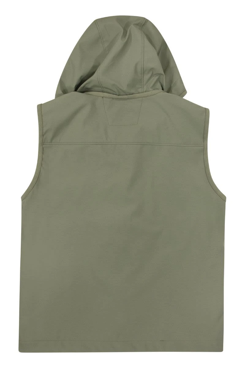 商品【商品预售7天】 C.P. Company|C.P. Company 男童马甲 14CKOW003B005968A648 绿色,价格¥931,第3张图片详细描述