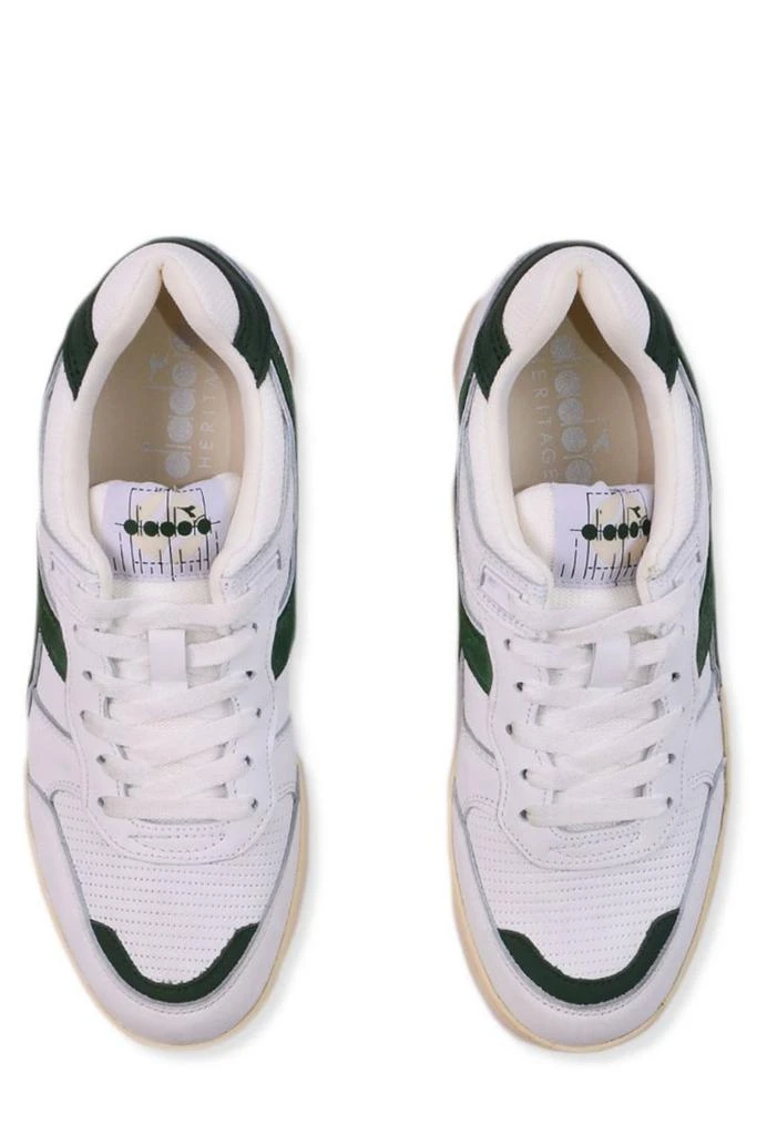 商品Diadora|Diadora Heritage Panelled Lace-Up Sneakers,价格¥954,第5张图片详细描述