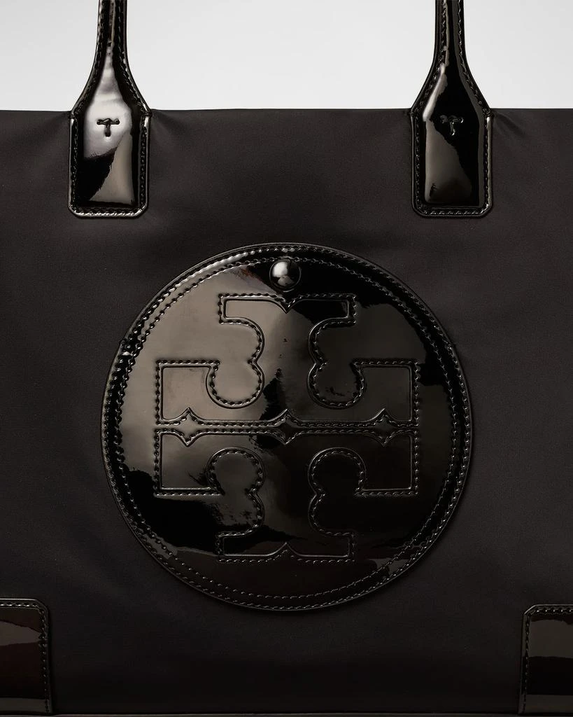 商品Tory Burch|Ella Mini Patent Recycled Nylon Tote Bag,价格¥1799,第3张图片详细描述