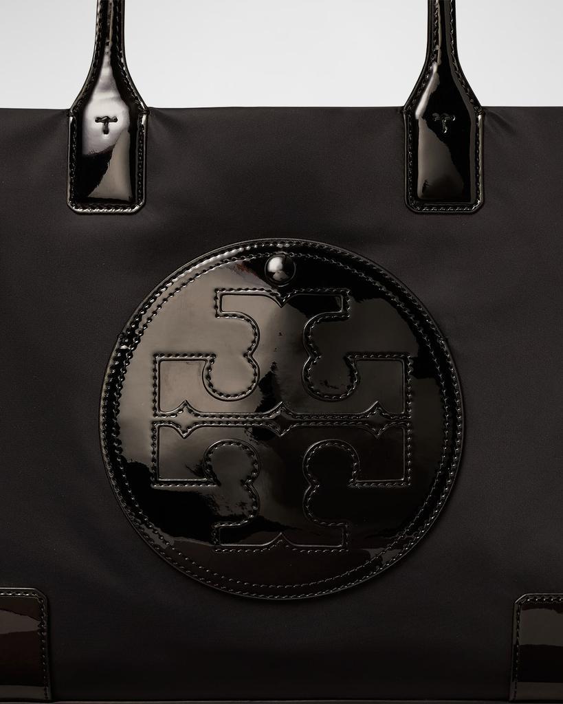 商品Tory Burch|Ella Mini Patent Recycled Nylon Tote Bag,价格¥1676,第5张图片详细描述