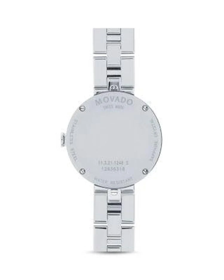 商品Movado|Sapphire Stainless Steel Watch with Diamonds, 28mm,价格¥14768,第3张图片详细描述