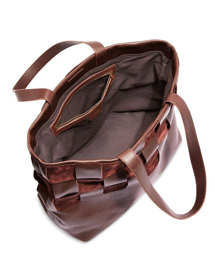 商品Madewell|Piazza Basket Weave Leather Tote,价格¥1587,第3张图片详细描述