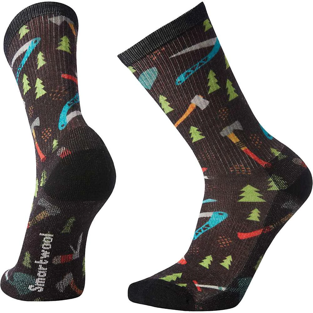 商品SmartWool|Smartwool Hike Light Sharp Things Print Crew Sock 羊毛袜,价格¥84,第1张图片