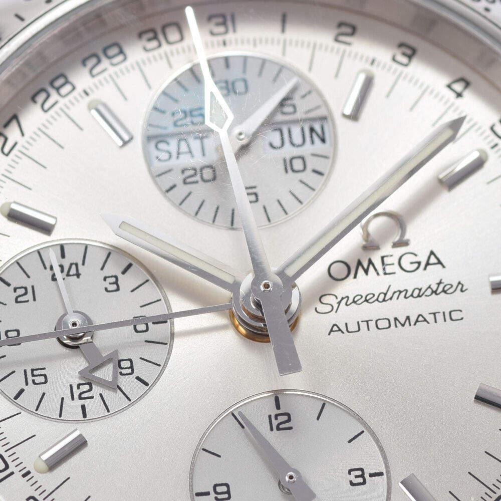 Omega Silver Stainless Steel Speedmaster Day-Date 3523.30 Men's Wristwatch 39 mm商品第10张图片规格展示
