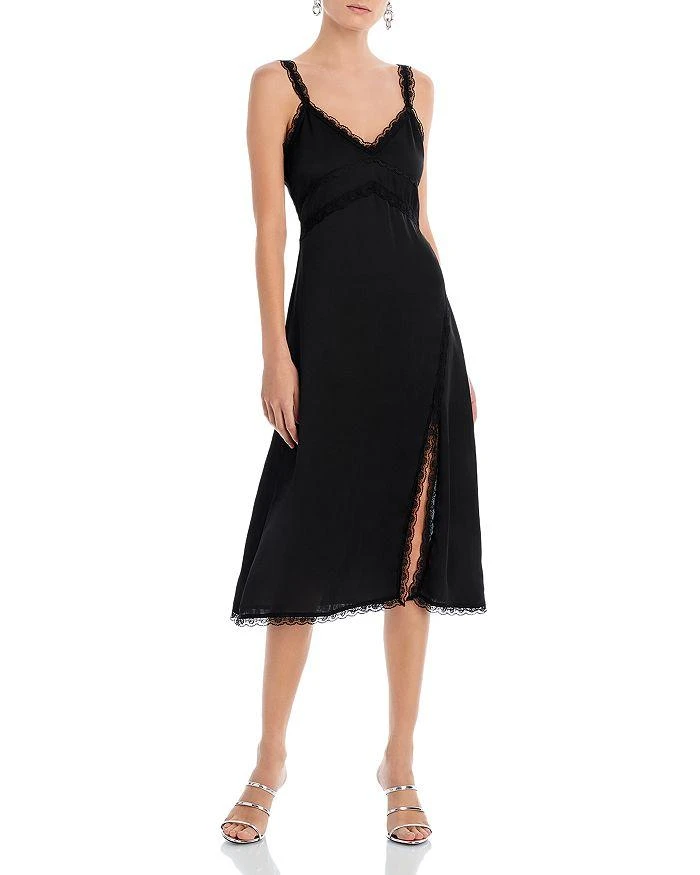 商品AQUA|Lace Trim Slip Dress - 100% Exclusive,价格¥219,第3张图片详细描述