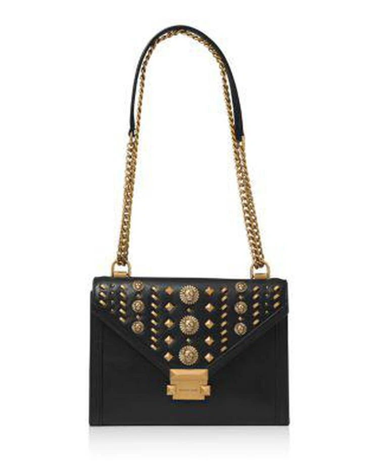 商品Michael Kors|Whitney Large Studded Leather Shoulder Bag,价格¥1789,第1张图片