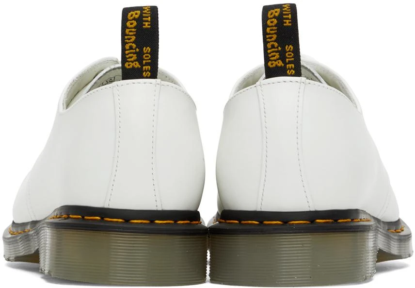 商品Dr. Martens|White 1461 Iced Smooth Leather Oxfords,价格¥669,第2张图片详细描述