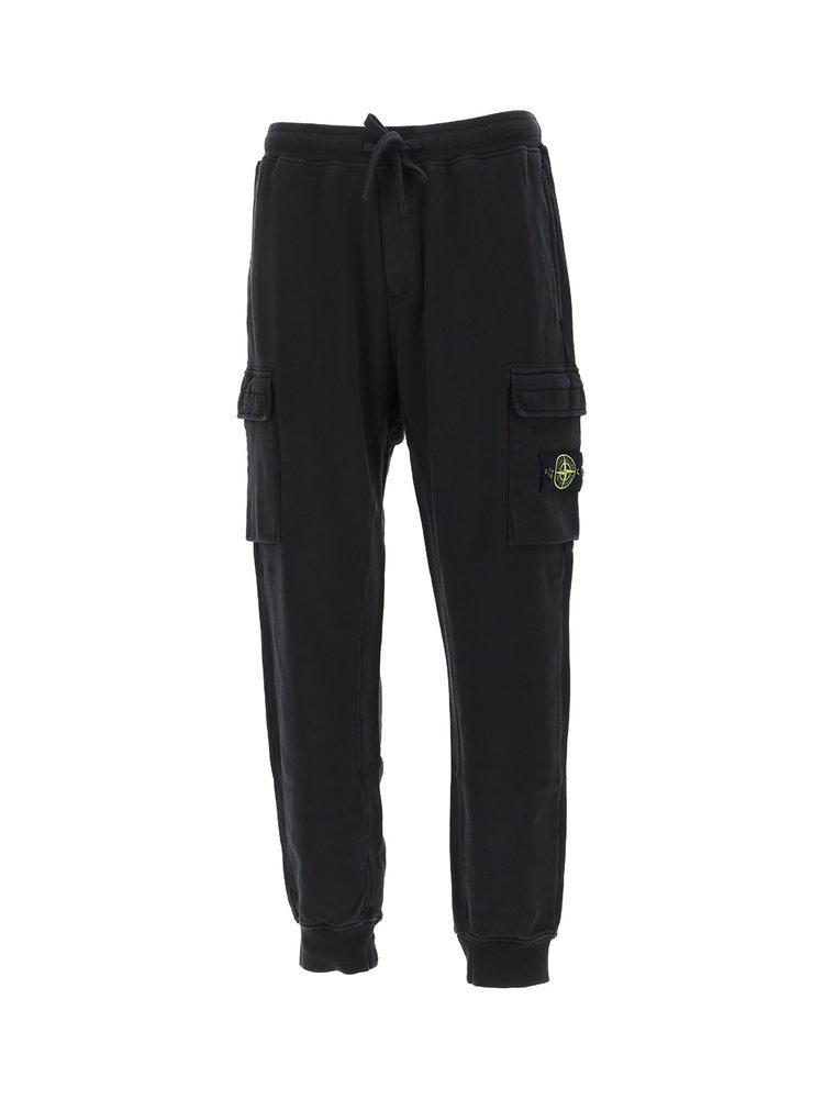 商品Stone Island|Stone Island Compass-Patch Drawstring Track Pants,价格¥2247-¥2289,第1张图片