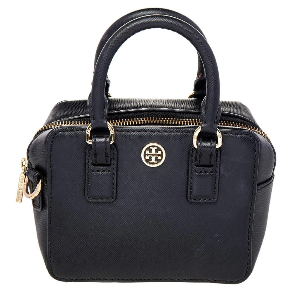 商品[二手商品] Tory Burch|Tory Burch Black Leather Robinson Crossbody Bag,价格¥1765,第1张图片