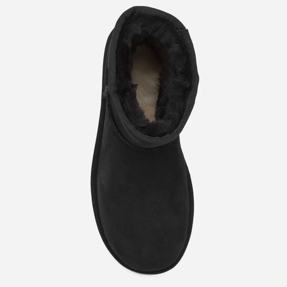 商品UGG|UGG WOMEN'S CLASSIC MINI II SHEEPSKIN BOOTS  - BLACK,价格¥1381,第3张图片详细描述