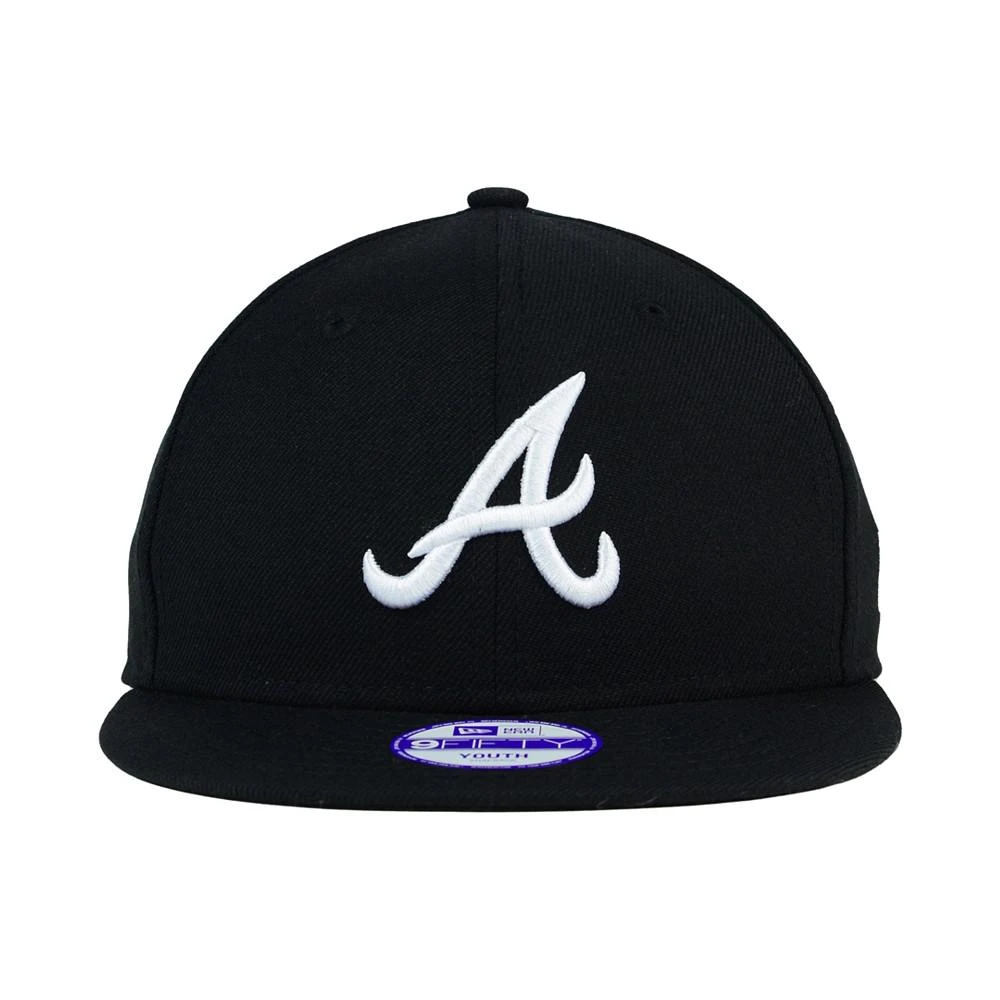 商品New Era|Kids' Atlanta Braves B-Dub 9FIFTY Snapback Cap,价格¥193,第2张图片详细描述