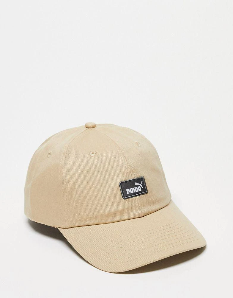 商品Puma|Puma logo cap in stone,价格¥72,第1张图片