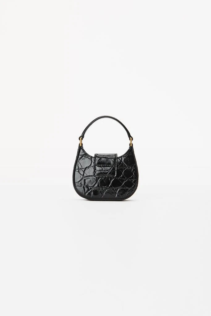 W LEGACY MICRO HOBO BAG IN CROC LEATHER 商品