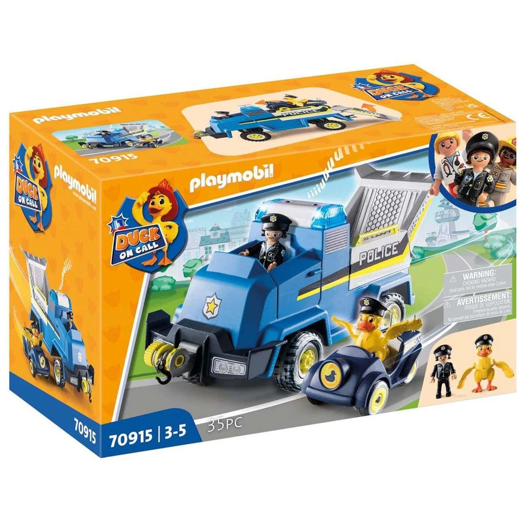 商品Playmobil|Playmobil D.O.C.- Police Emergency Vehicle (70915),价格¥230,第1张图片