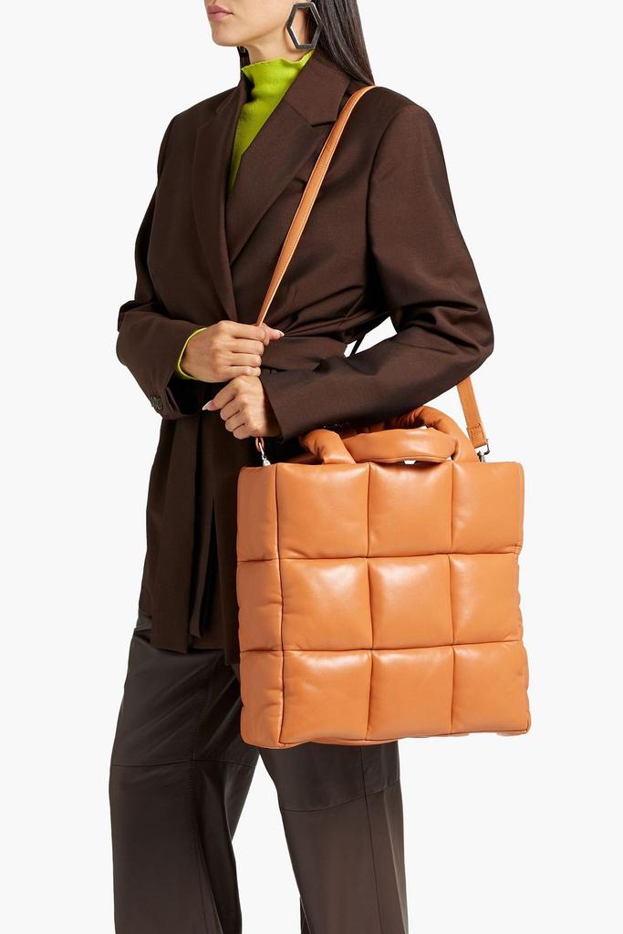 Assante Puffy quilted leather tote商品第2张图片规格展示