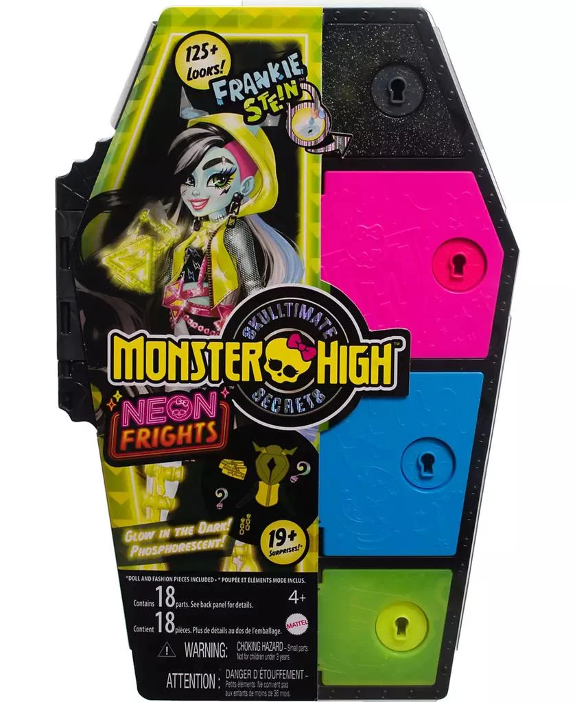 商品Monster High|Doll, Frankie Stein, Skulltimate Secrets - Neon Frights,价格¥187,第2张图片详细描述