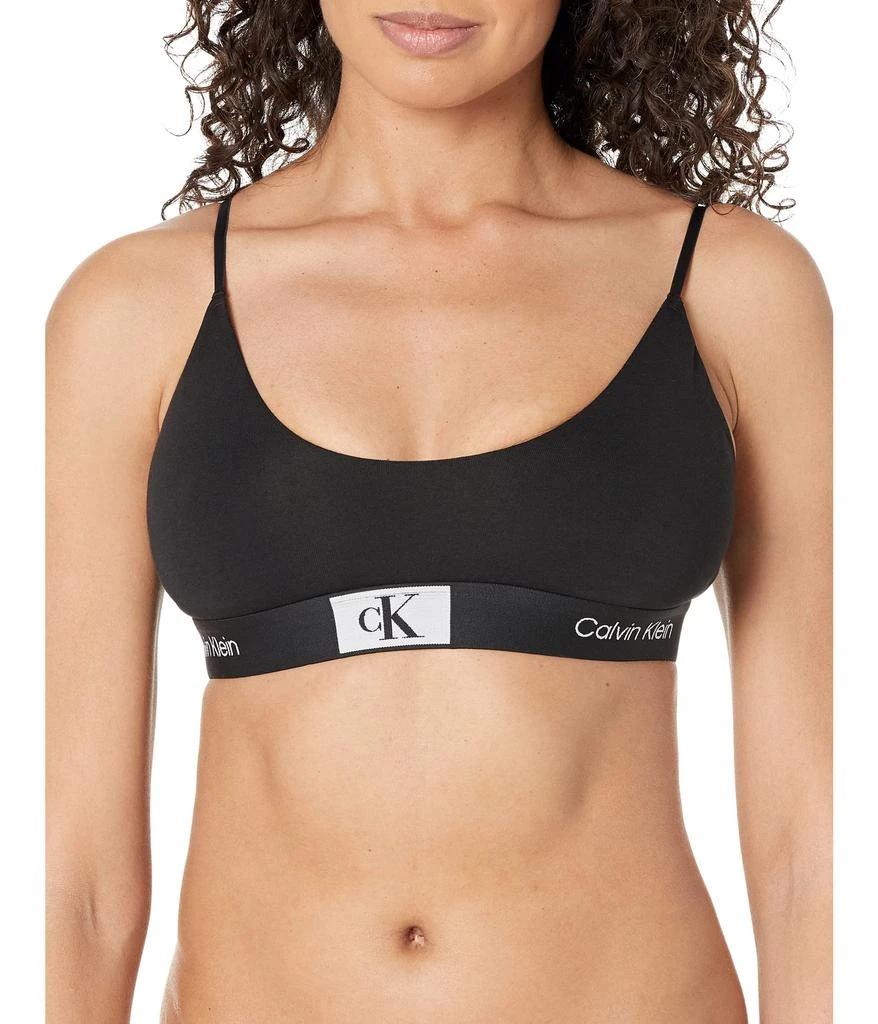 商品[国内直发] Calvin Klein|【做工瑕疵】1996 Cotton Unlined Bralette,价格¥136,第1张图片