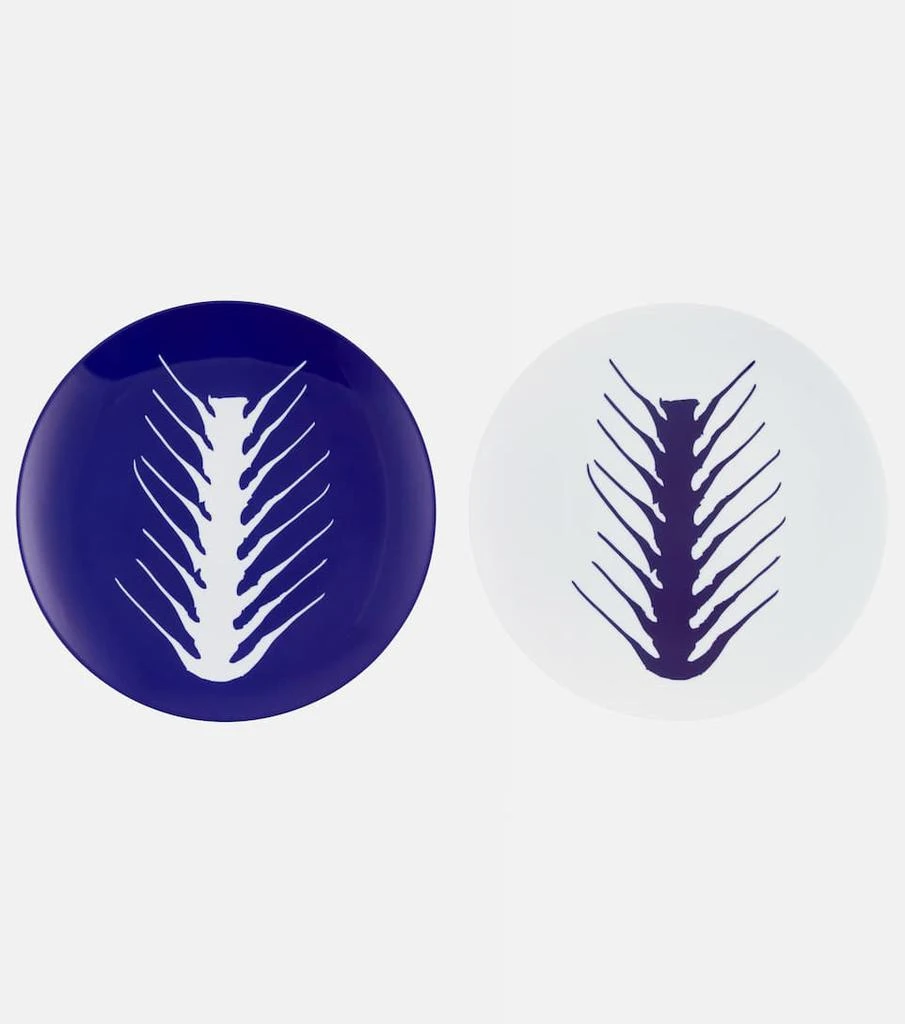 商品Cassina|x Ginori 1735 Arête set of 2 placeholder plates,价格¥5147,第1张图片