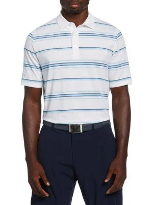 商品Callaway|Halo Striped Golf Polo,价格¥188,第1张图片