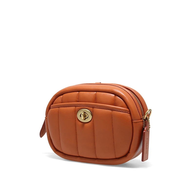 COACH 女士羊皮革单肩斜挎链条包C4814B4NL4 商品